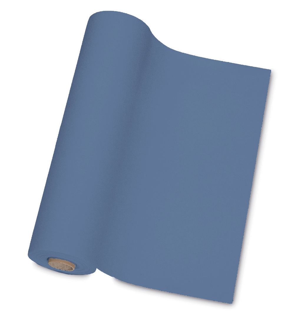 Tischläufer AVA Gala Jeans Blue Airlaid stoffähnlich 40cm x 6m