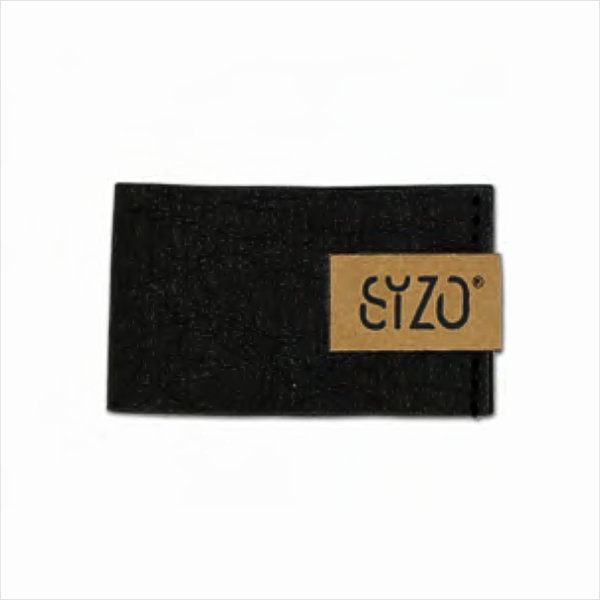 Serviettenring Sizo® Schwarz waschbares Papier 8x4,5cm