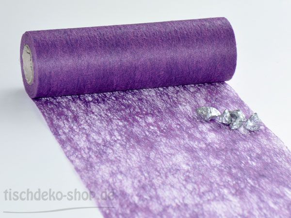 Vlies-Band Violett 23cm breit auf 20-m-Vorteilsrolle