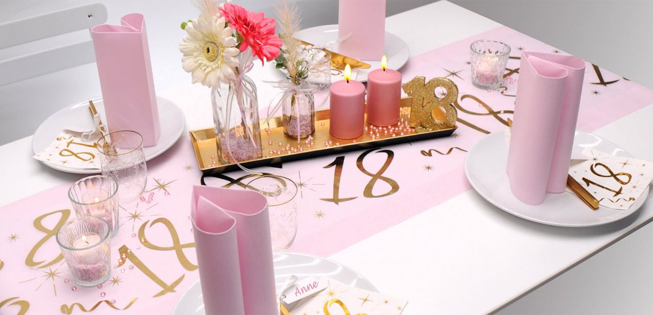 Geburtstags-Tischdeko für Ihre Feier – Riesenauswahl