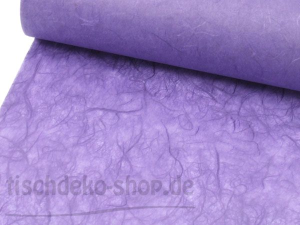 Tischband Silkpaper Violett 24cm auf 25m-Vorteilsrolle