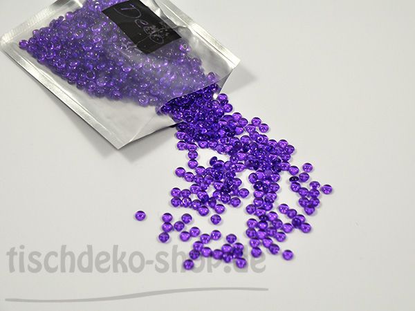 Raindrops 6mm violett 100 ml Alubeutel bei Tischdeko-Shop.de