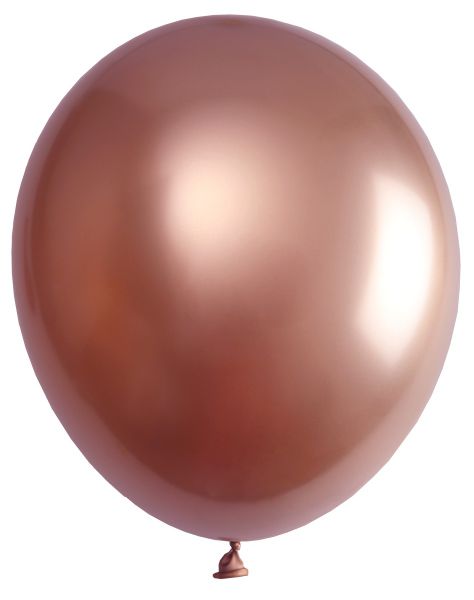 Luftballons Rose-Gold 30cm Natur-Latex 6 Stück
