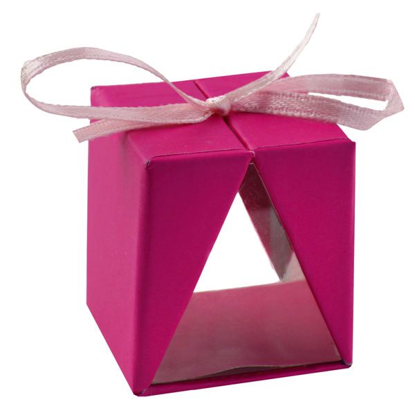 Gastgeschenke Päckchen Pink/Fuchsia 4er Set