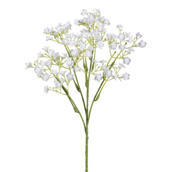 Gypsozweig weiße Blüten  48 cm Dauerfloristik