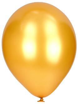 Luft-Ballons Gold Metallic 50 Stück