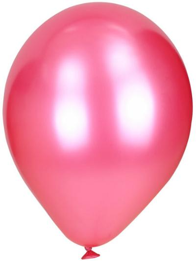 Luft-Ballons pink Metallic 50 Stück