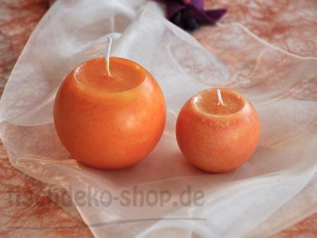 Kugel-Kerze Mandarin SafeCandle