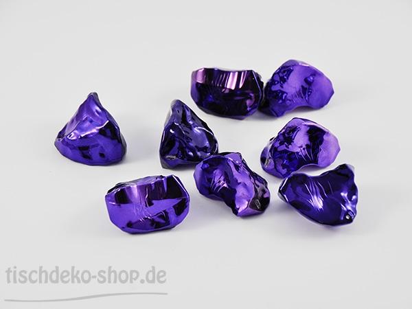 Dekosteine Precious Rocks Violett 5cm 8 Stück