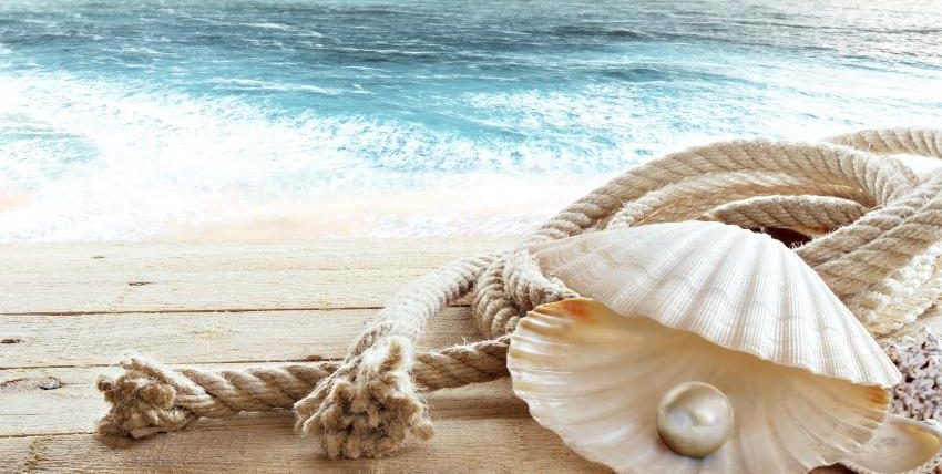 Strandmotiv - Sonne, Strand und Meer als Inspiration für die Tischdeko