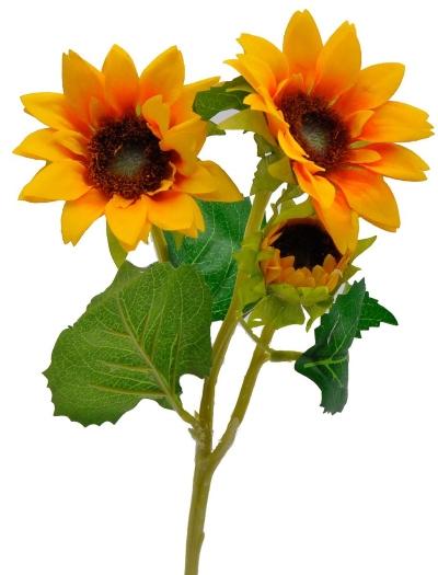 Sonnenblume 3 Blüten 37cm