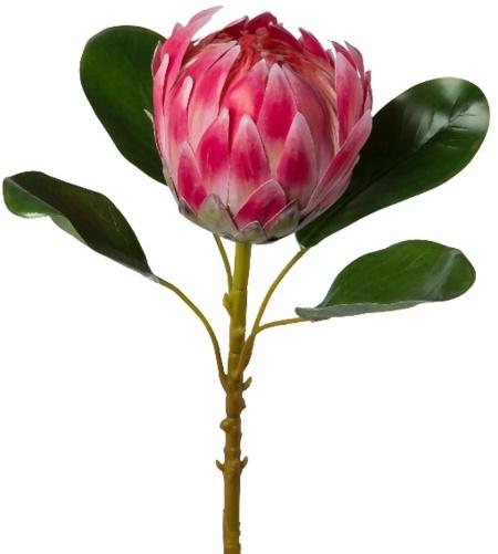 Königsprotea Rosa 70 cm täuschend echte Kunstblume