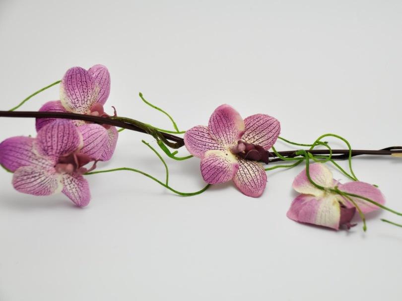 Orchideen-Girlande Pink 155cm