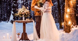 Hochzeitspaar - Winterhochzeit