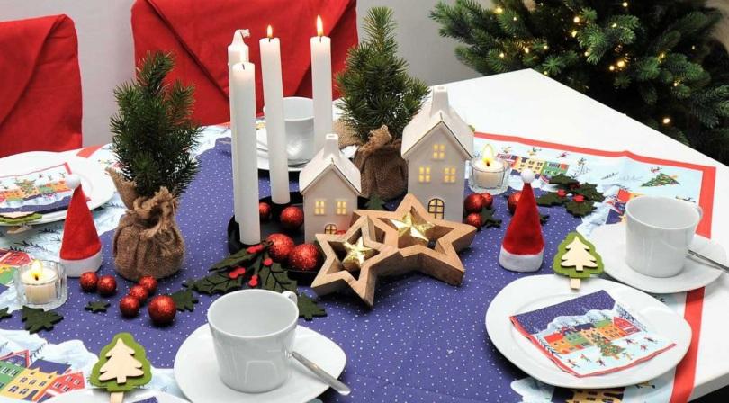 Weihnachts-Tischdekoration Holiday Joy